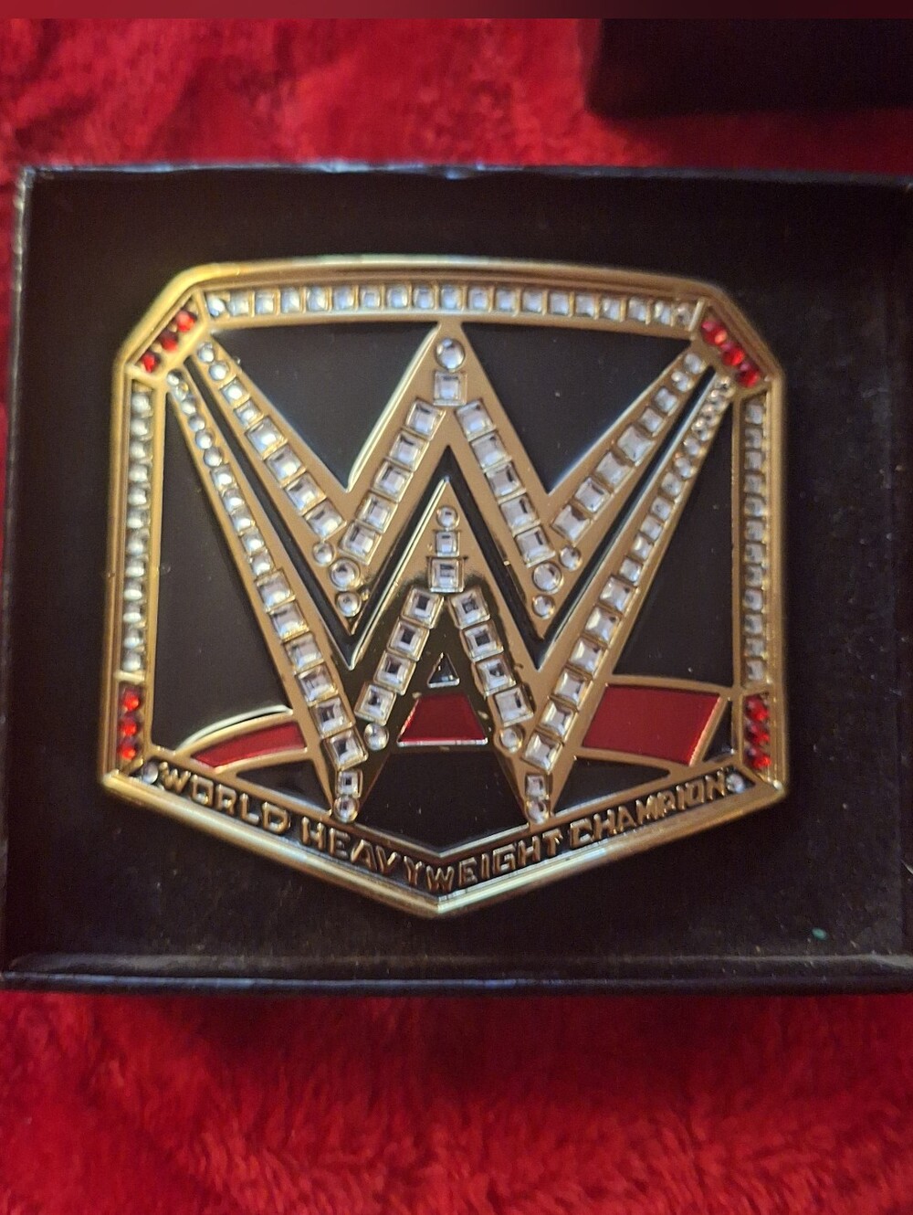 WWE World Heavyweight Championship Belt Buckle